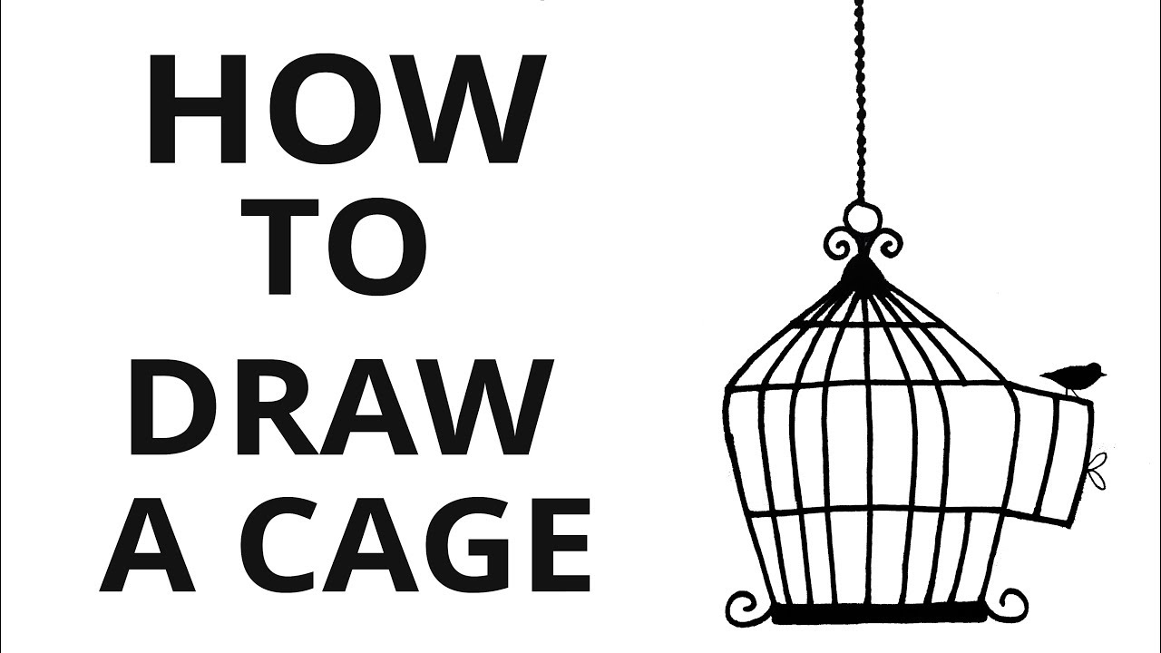 How To Draw A Cage