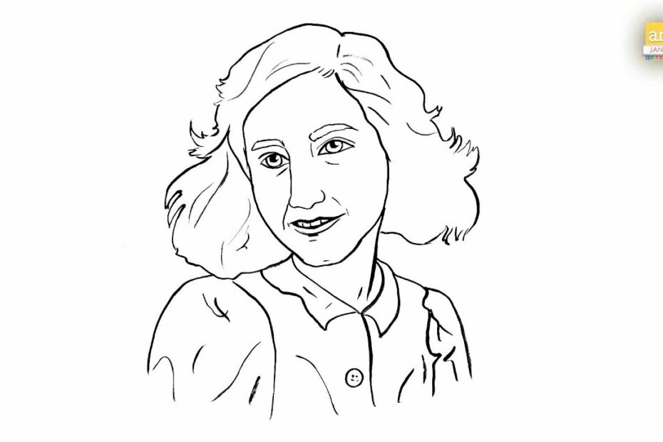 How To Draw Anne Frank