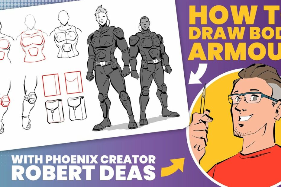 How To Draw Body Armor