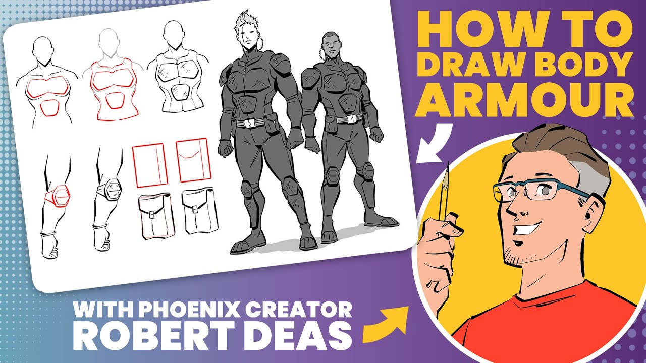 How To Draw Body Armor