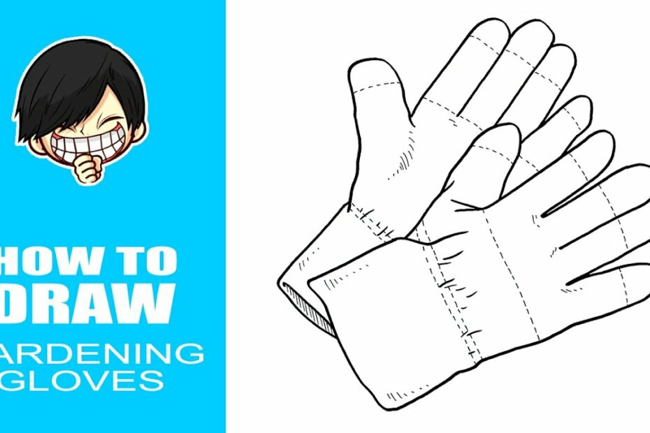 How To Draw Hand Gloves