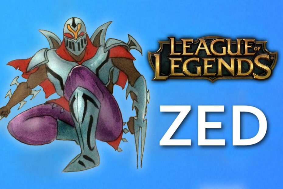 How To Draw Zed