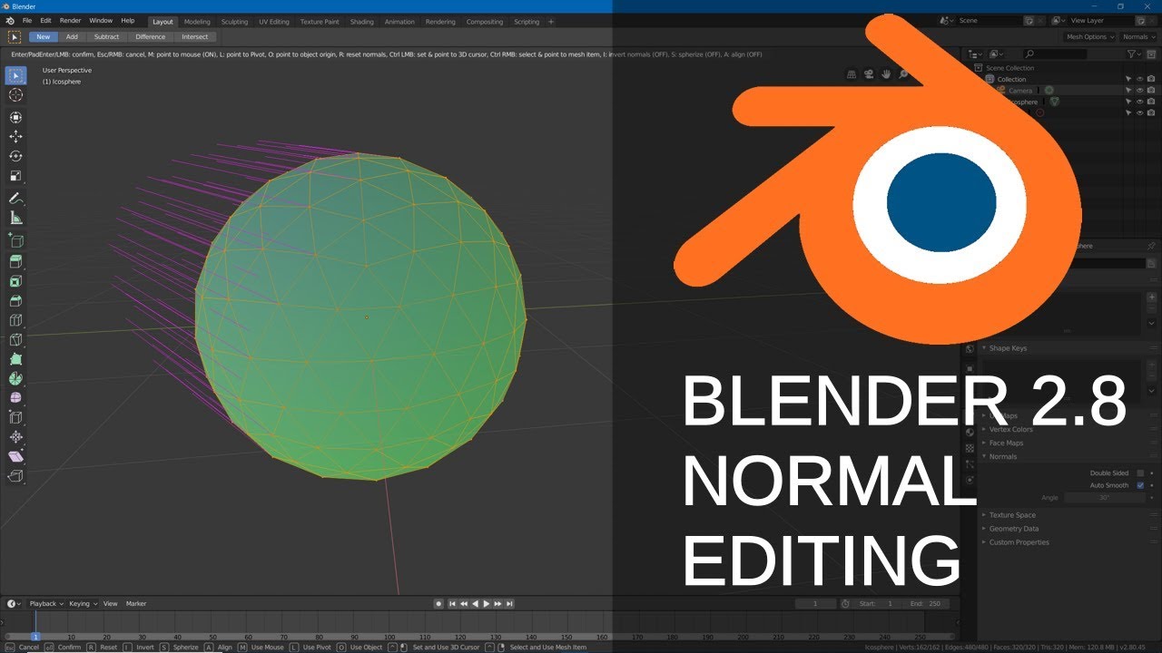 How To Edit Normals