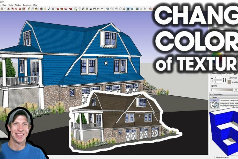 How To Change Color In Sketchup? Update