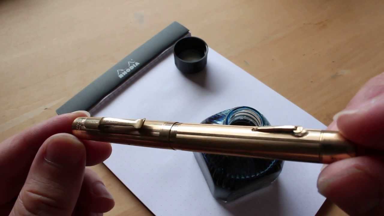 How To Fill A Lever Fountain Pen