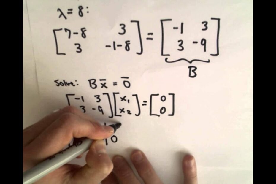 How To Calculate Left Eigenvector? Update New