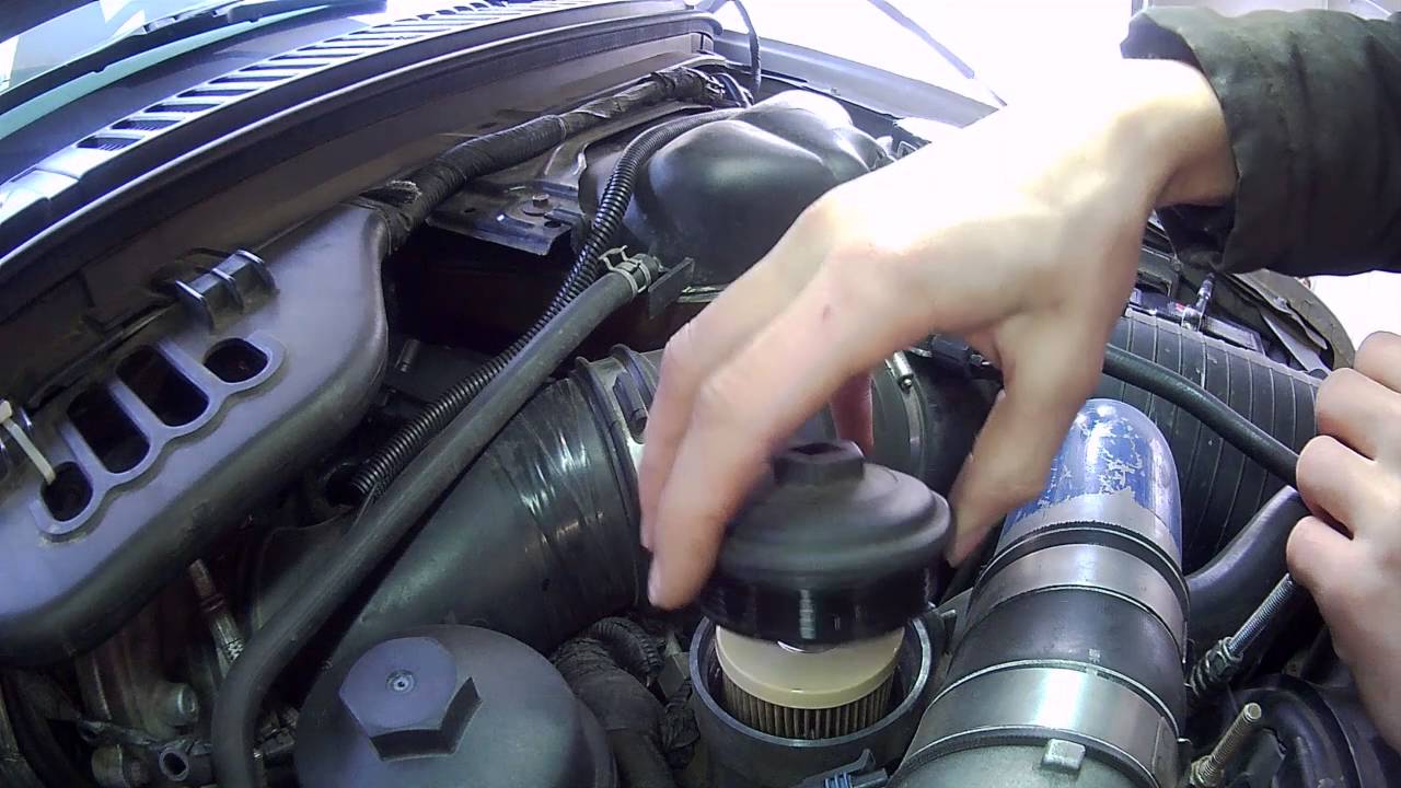 How To Change Fuel Filter On 6.0 Powerstroke
