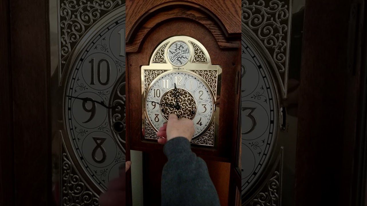 Tempus Fugit Howard Miller Grandfather Clock