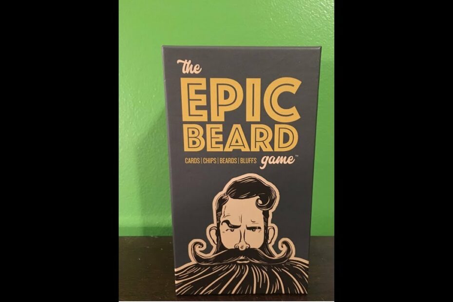 The Epic Beard Game How To Play