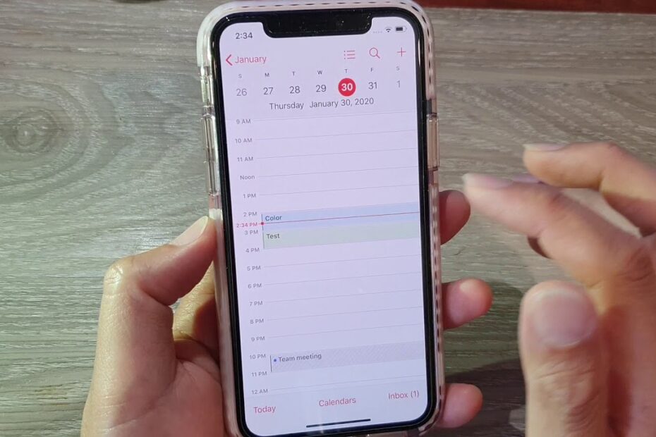 How To Change Iphone Calendar Color