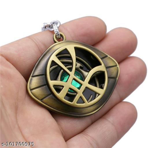 Metal Thor Keychain & Golden Doctor Strange Eye Of Agamotto Marvel Premium  Keychain