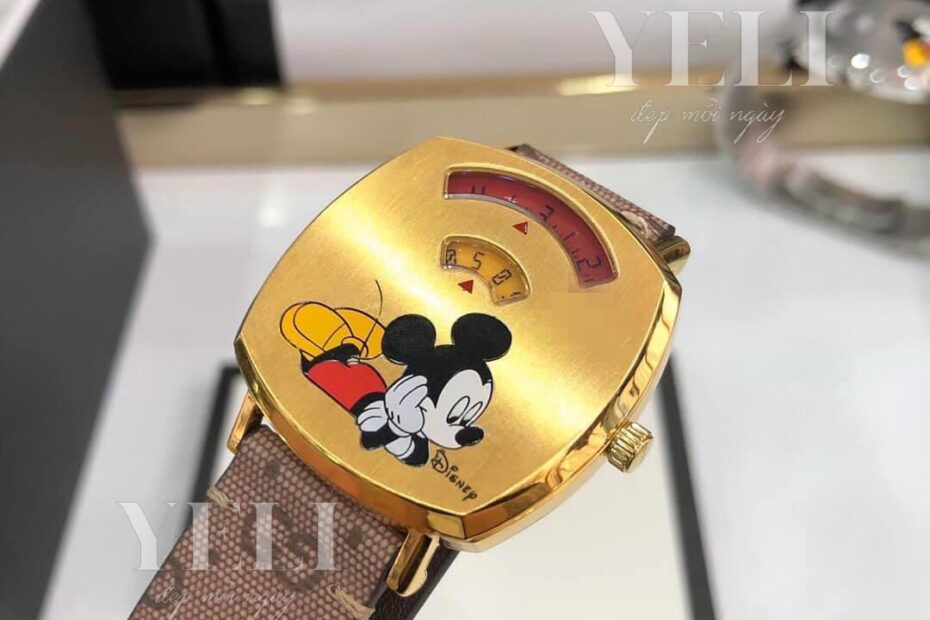 Đồng Hồ Gucci Mickey: Khi Thời Trang Gặp Phép Thuật