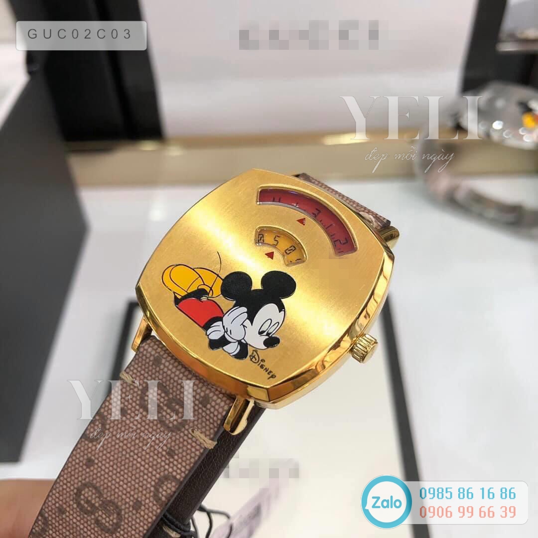 Order] Đồng Hồ Gucci Hình Chuột Mickey