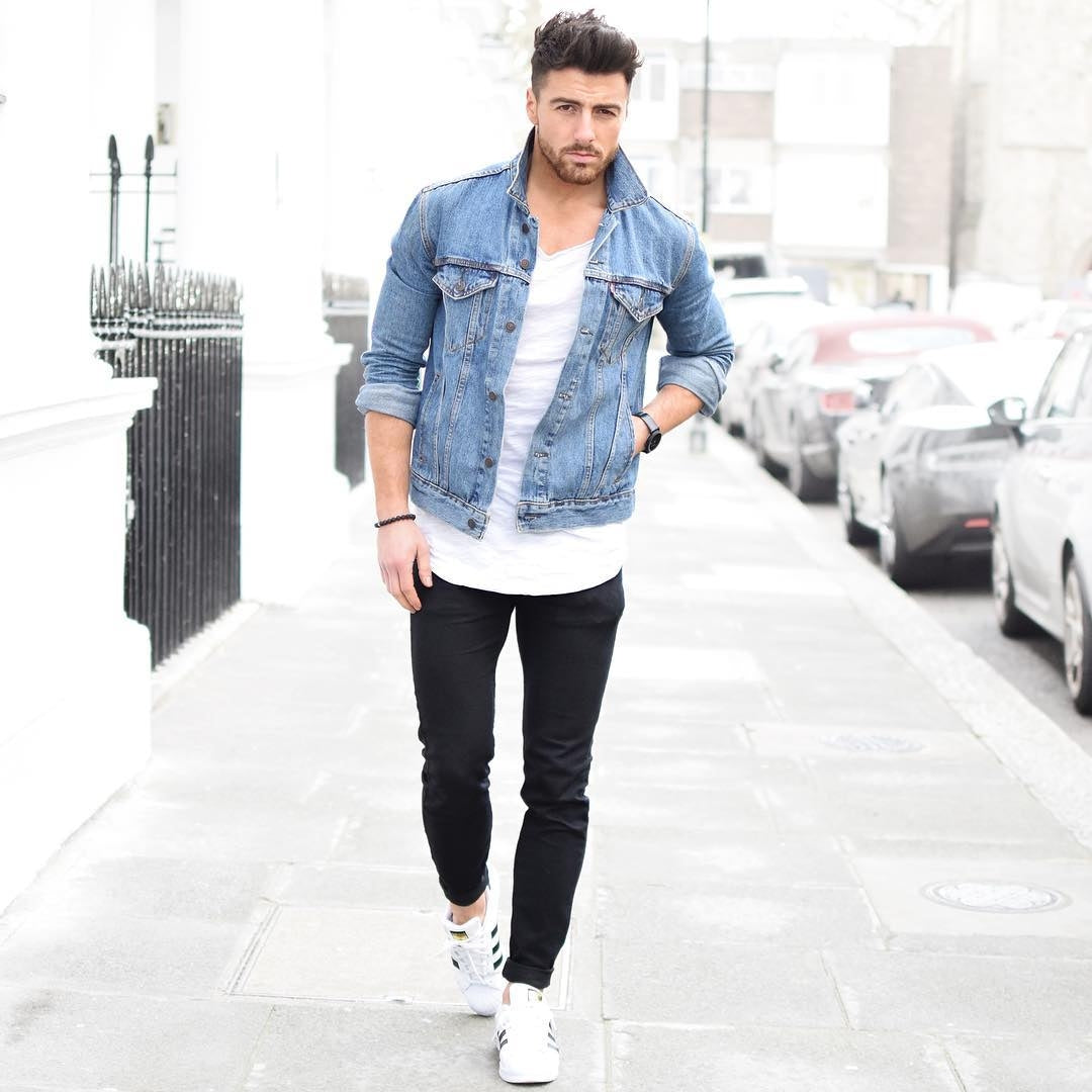 Jean Jacket Outfits For Men | Denim Jacket Outfits – Lifestyle By Ps