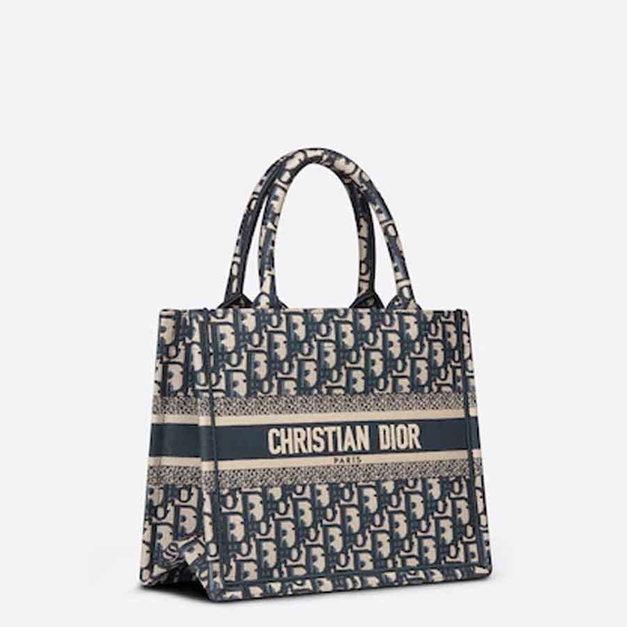 Mua Túi Xách Dior Small Book Tote Blue Dior Oblique Jacquard - Dior - Mua  Tại Vua Hàng Hiệu H039905