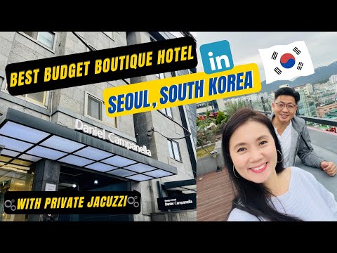 BUDGET FRIENDLY BOUTIQUE HOTEL IN GANGBUK, SEOUL, SOUTH KOREA | DESIGN HOTEL DANIEL CAMPANELLA🇰🇷✨