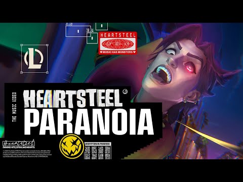 HEARTSTEEL - PARANOIA ft. 백현, 토비 루, ØZI 및 칼 스크루비 (공식 뮤직 비디오)
